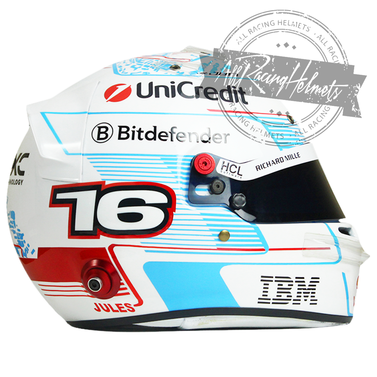 Charles Leclerc 2025 Monaco GP F1 Replica Helmet 1:1 Scale