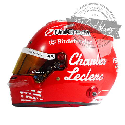 Charles Leclerc 2025 Monza GP F1 Replica Helmet Scale 1:1