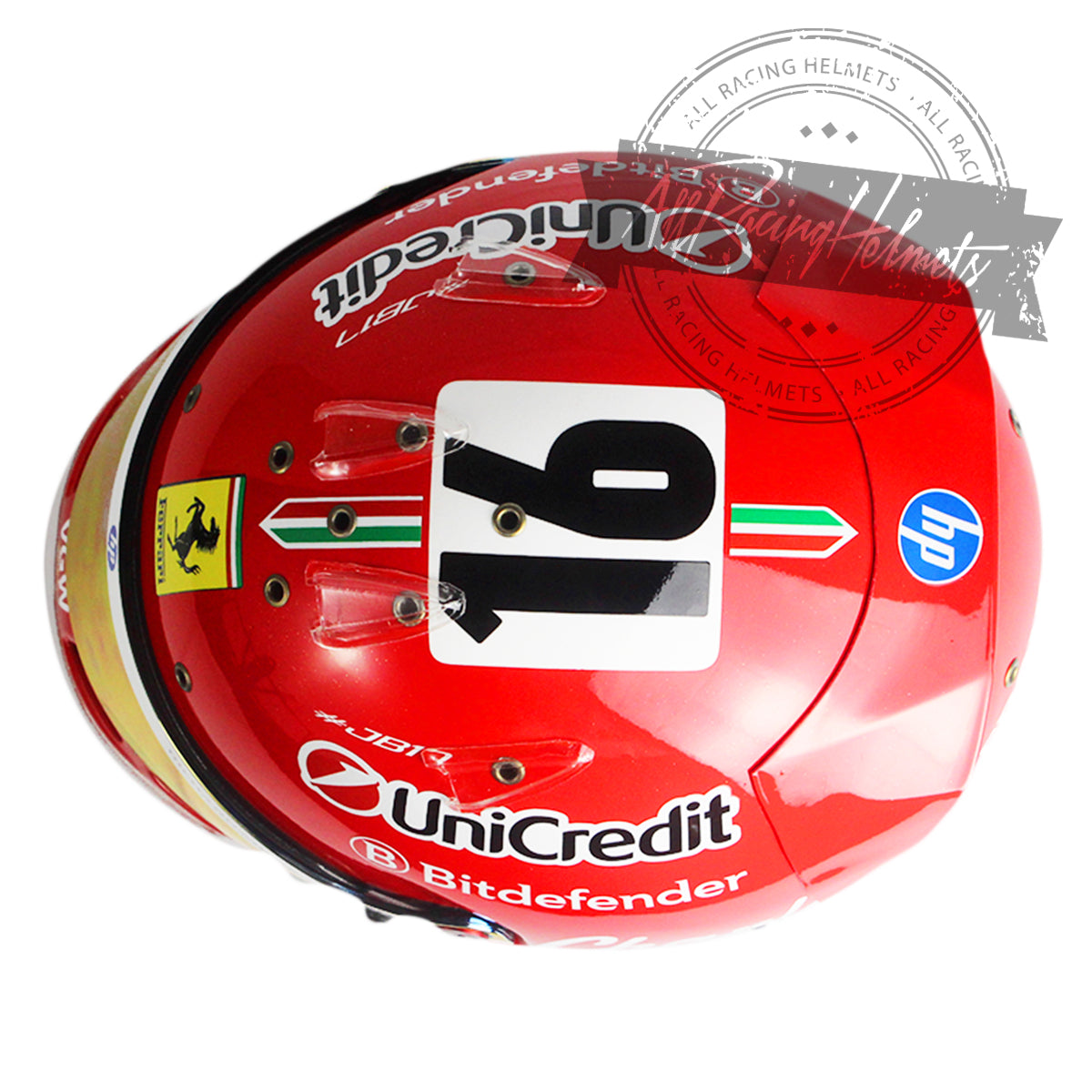 Casque Réplique F1 Charles Leclerc GP Monza 2025 Échelle 1:1