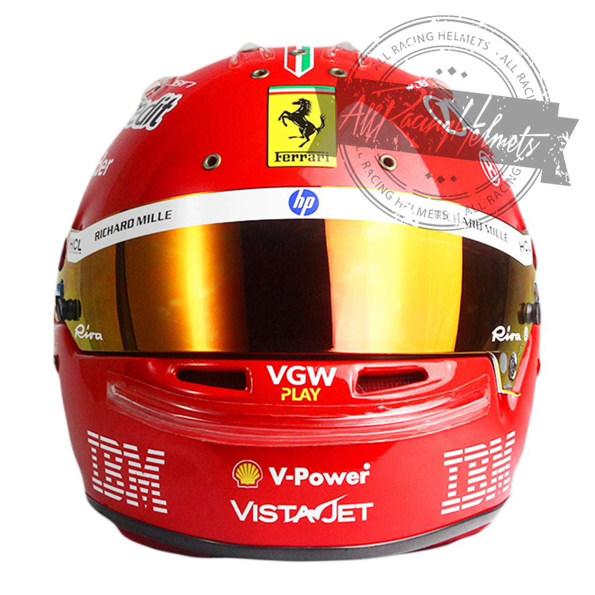Casque Réplique F1 Charles Leclerc GP Monza 2025 Échelle 1:1