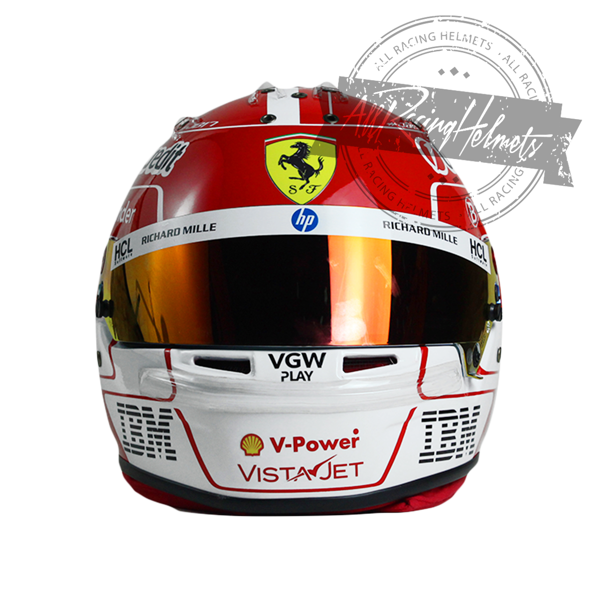 Charles Leclerc 2025 F1 Replica Helmet 1:1 Scale