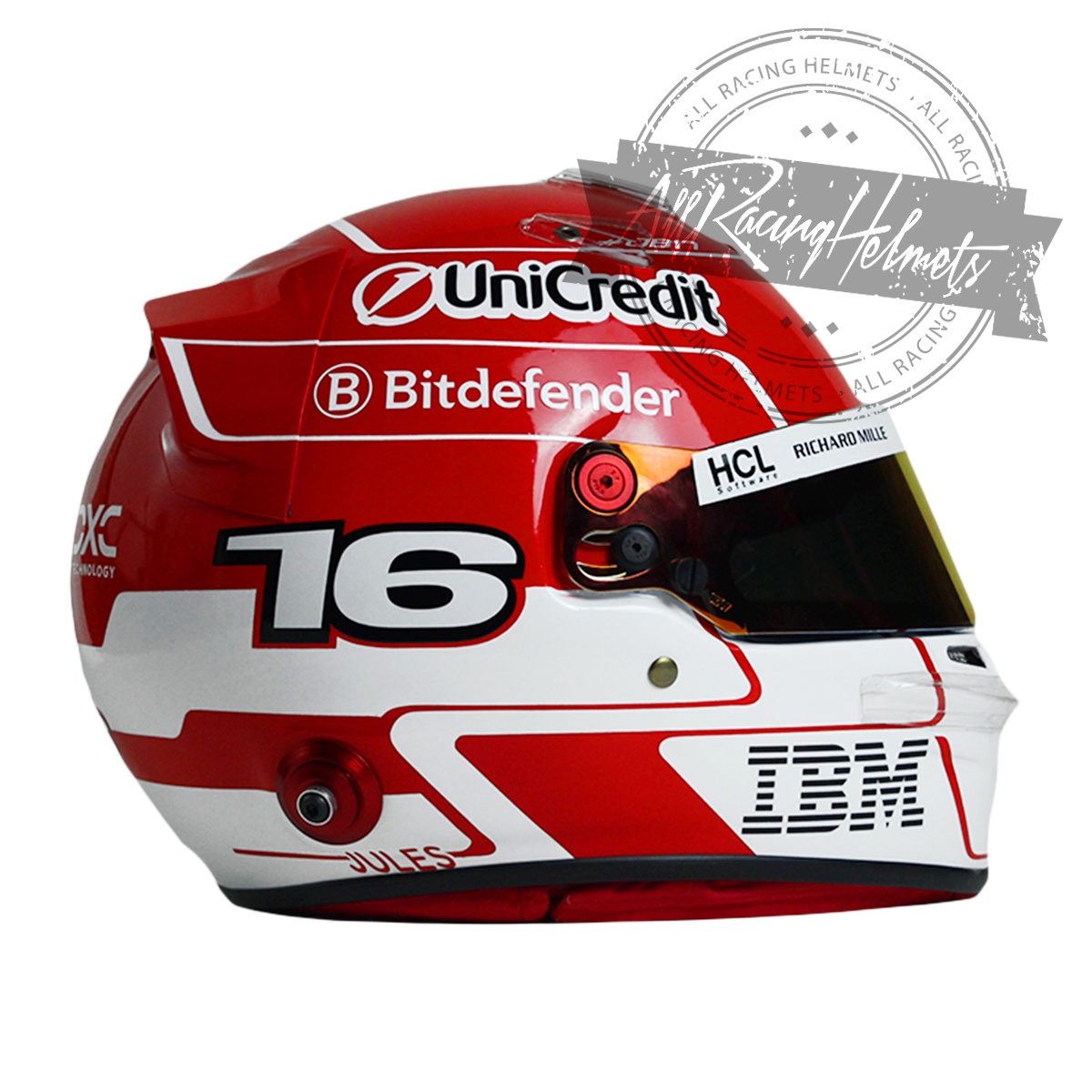 Charles Leclerc 2025 F1 Replica Helmet 1:1 Scale