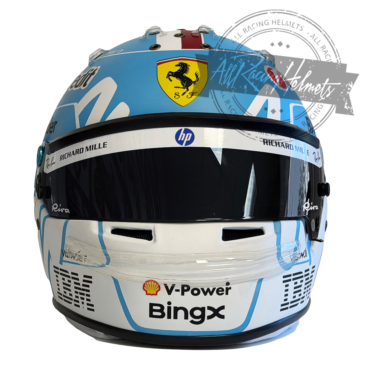 Casco Replica de Charles Leclerc F1 2026 Gran Premio de Monza Escala 1:1