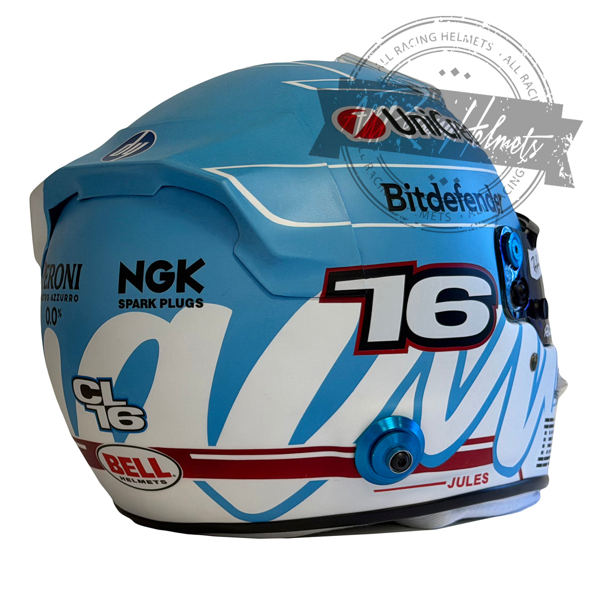 Casco Replica de Charles Leclerc F1 2026 Gran Premio de Monza Escala 1:1