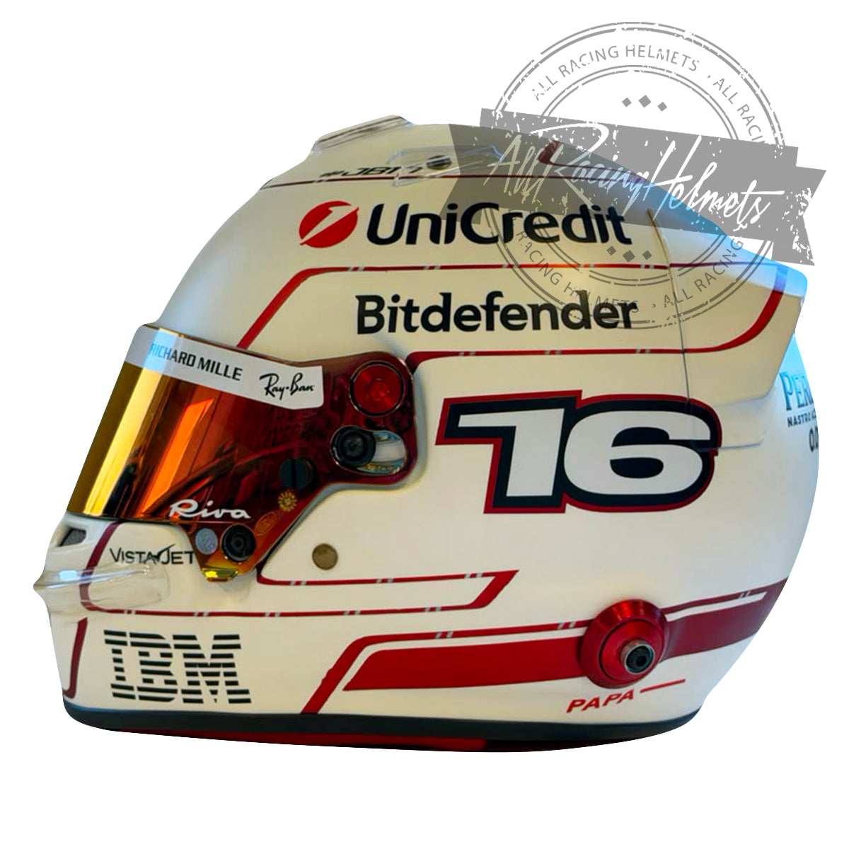 Charles Leclerc 2026 F1 Monaco Grand Prix Replica Helmet 1:1 Scale