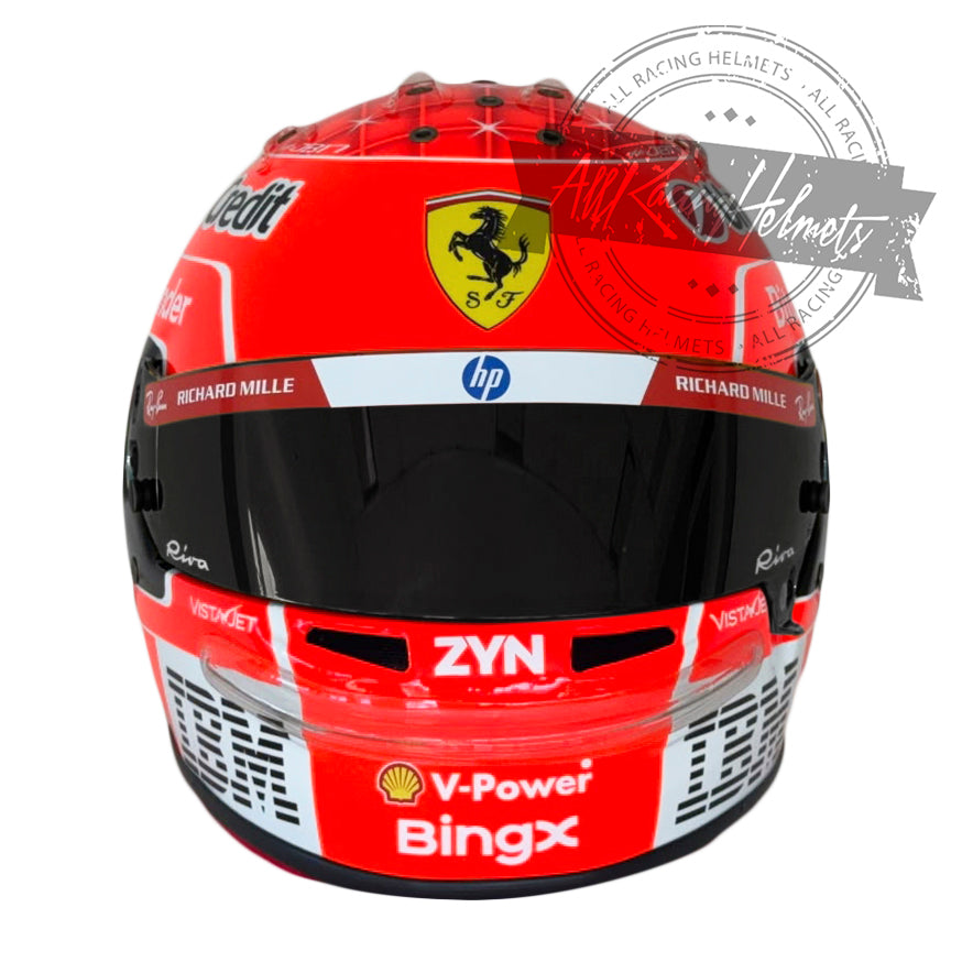 Casco Replica de Charles Leclerc F1 2026 Gran Premio de Monza Escala 1:1