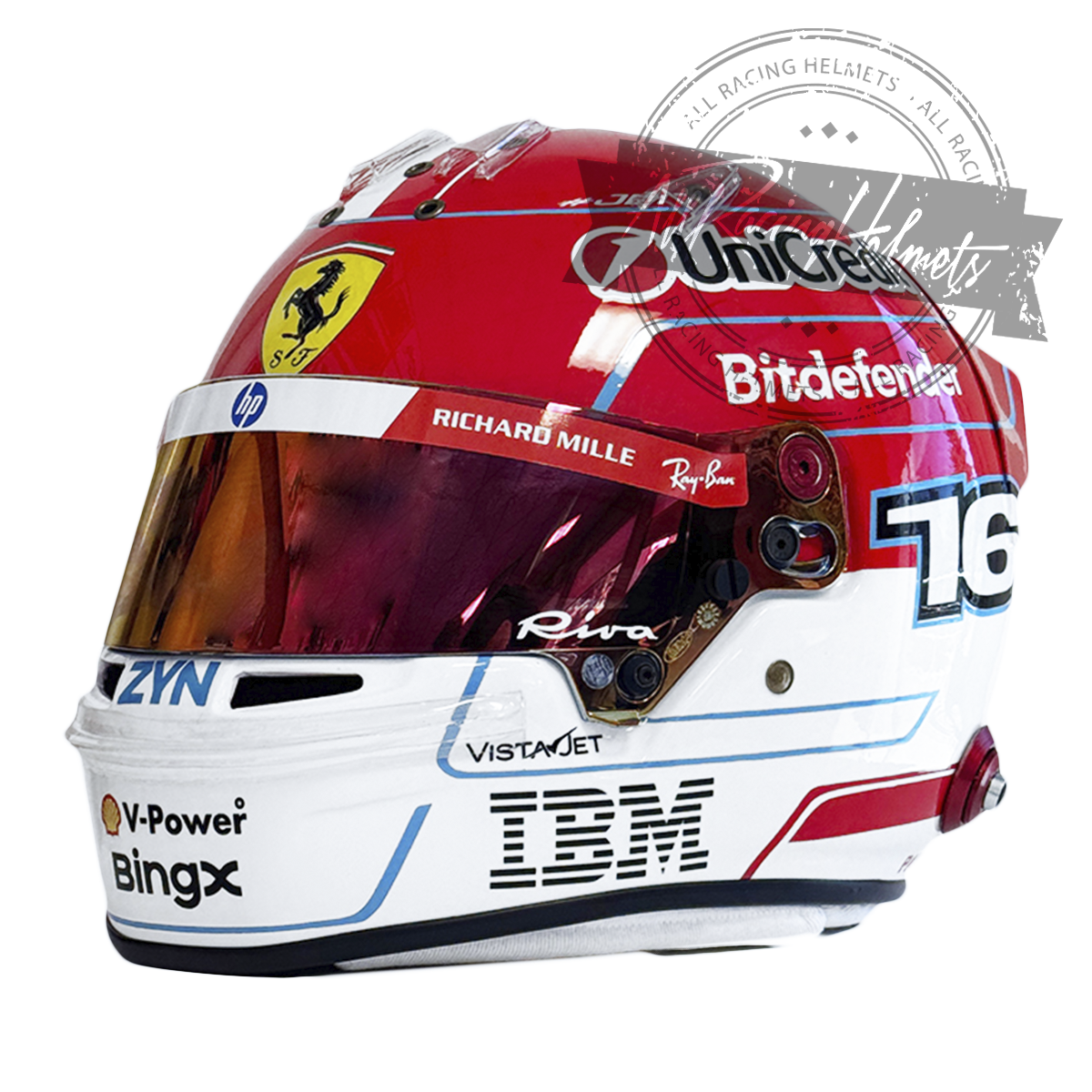 Charles Leclerc 2026 F1 Replica Helmet 1:1 Scale