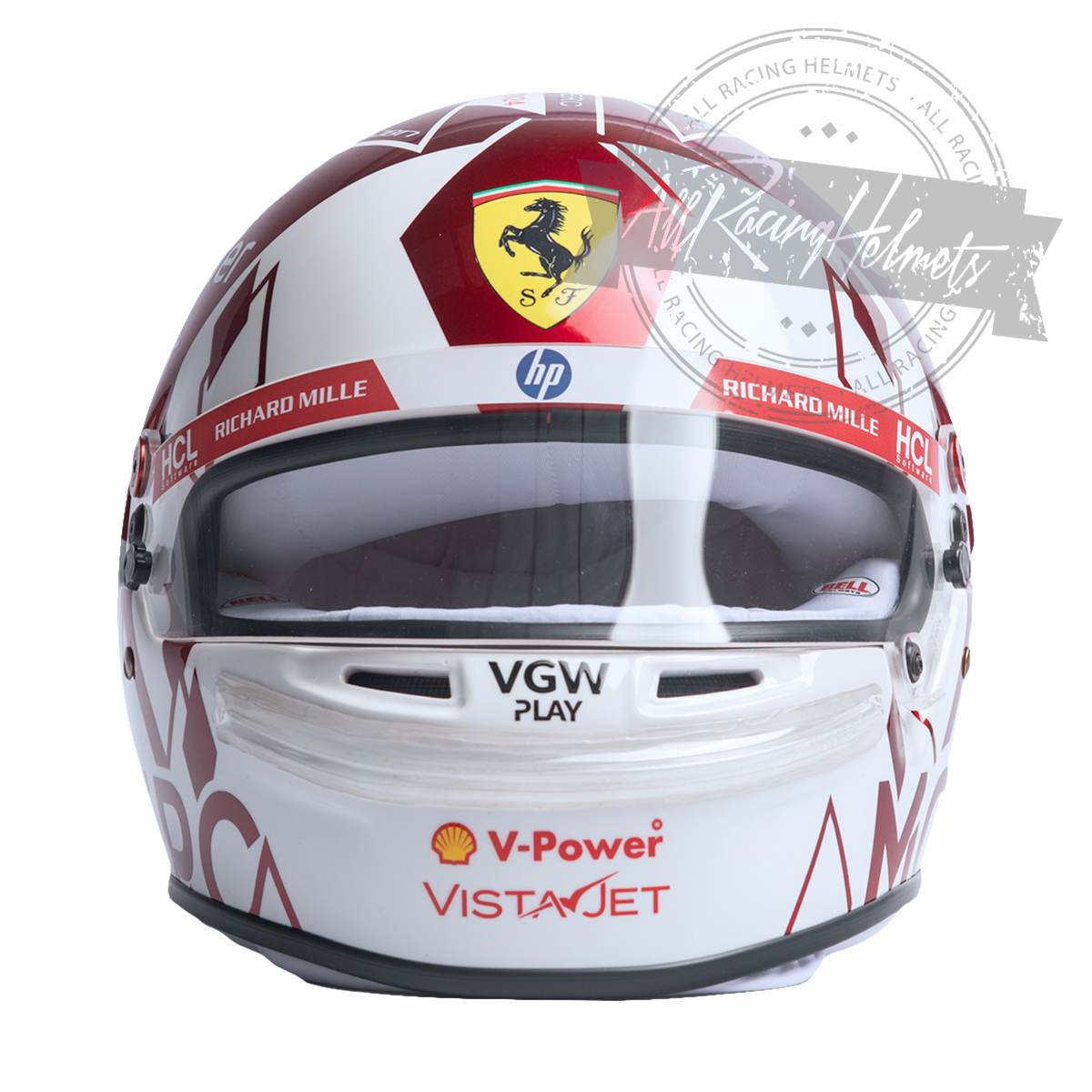 Charles Leclerc 2024 Monaco GP F1 Replica Helmet 1:1 Scale