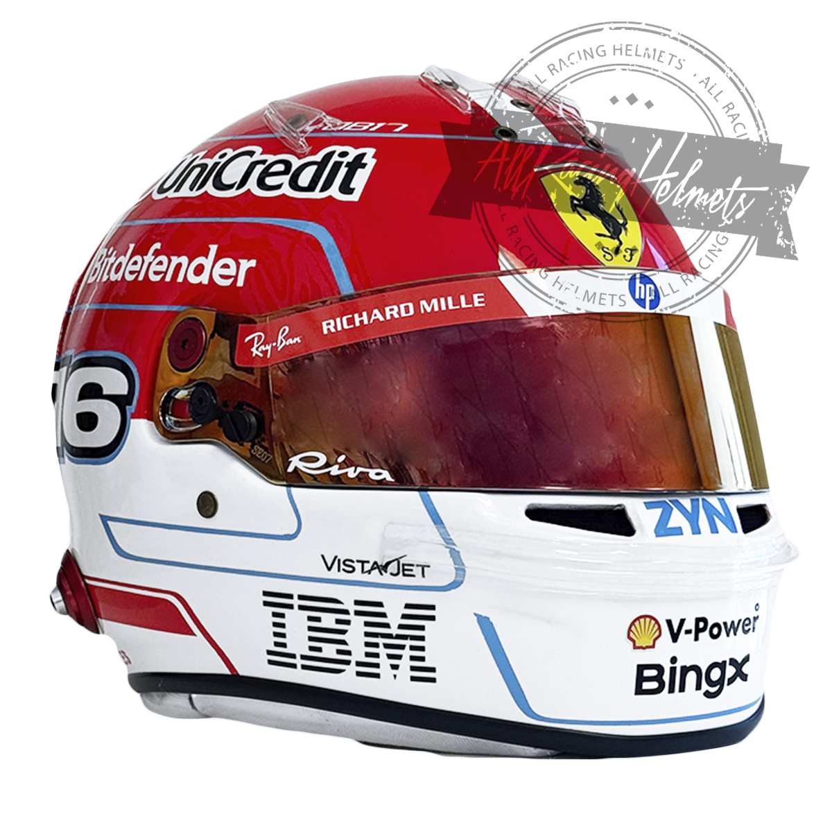 Charles Leclerc 2026 F1 Replica Helmet 1:1 Scale
