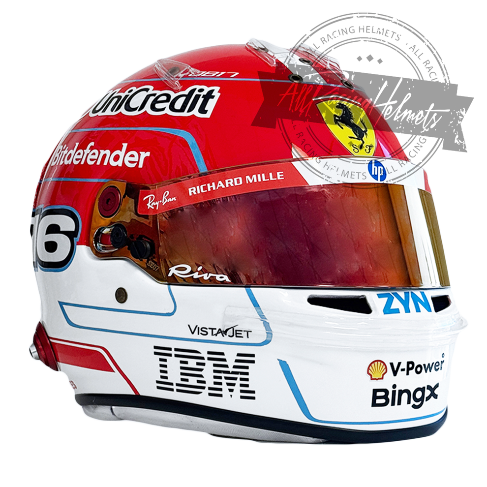 Charles Leclerc 2026 F1 Replica Helmet | Full Scale 1:1 | All Racing ...