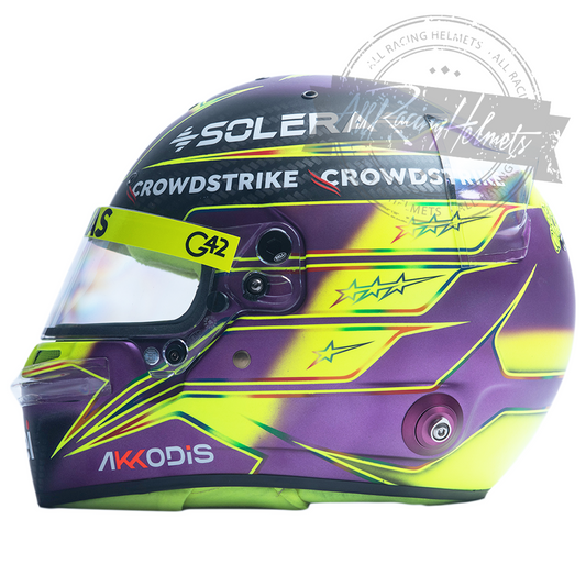 Casque Réplique F1 Lewis Hamilton 2024 Échelle 1:1