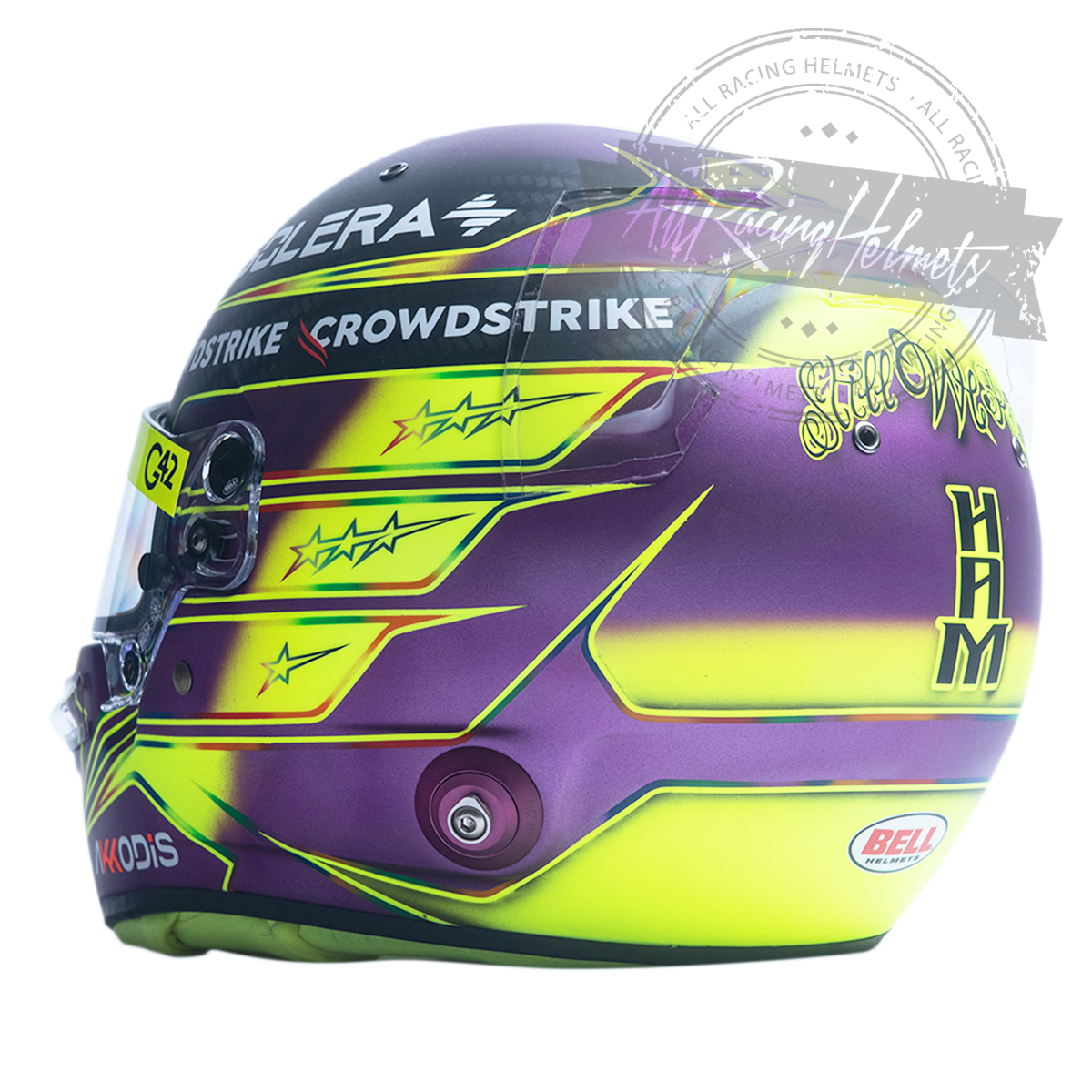 Lewis Hamilton 2024 F1 Replica Helmet 1:1 Scale
