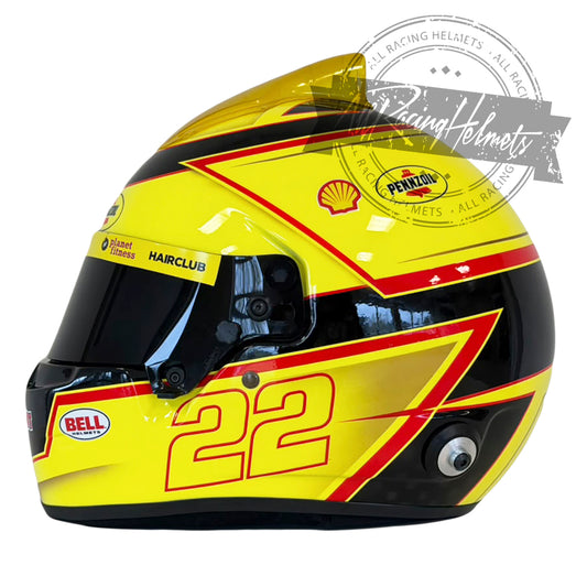 Joey Logano #22 NASCAR 2024 Replica Helmet Scale 1:1