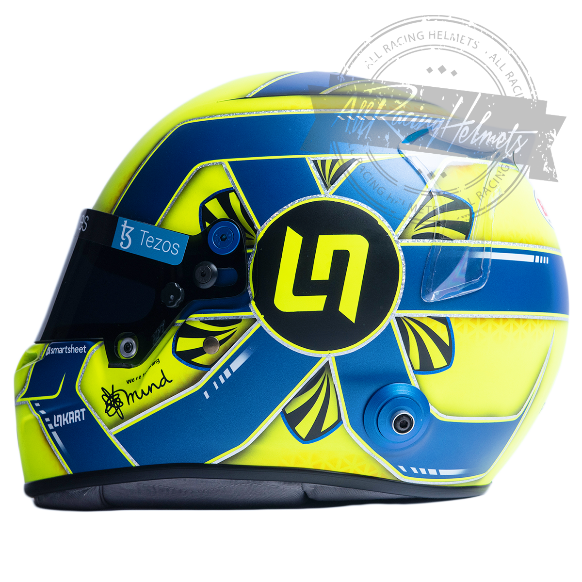 Lando norris best sale italy helmet