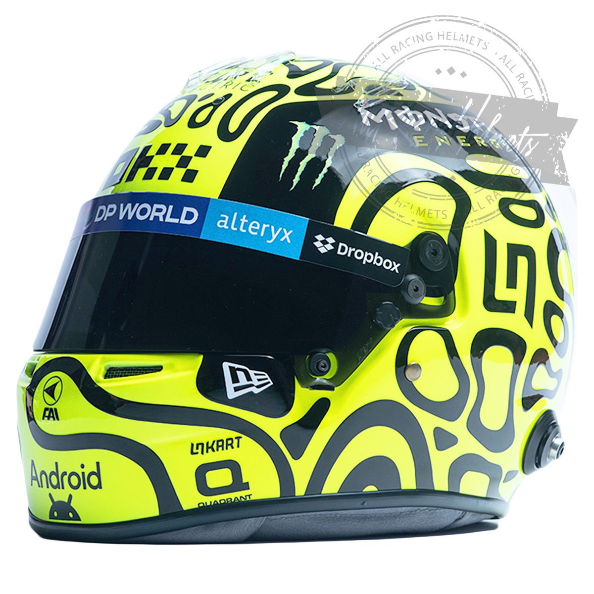 Lando Norris 2024 F1 Replica Helmet 1:1 Scale