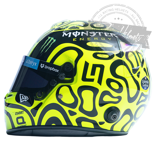 Casque réplique de Lando Norris F1 2024 Échelle 1:1