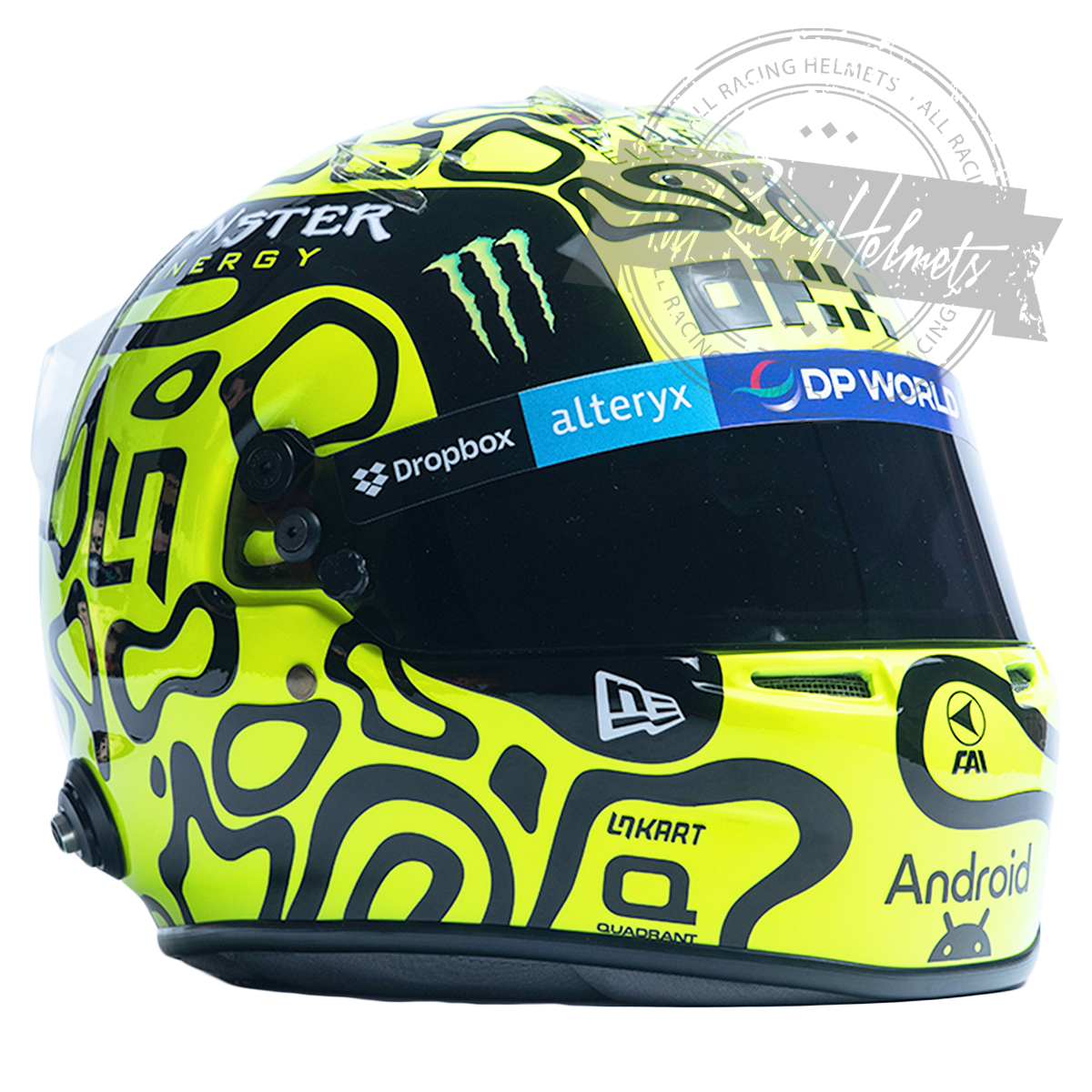 Lando Norris 2024 F1 Replica Helmet 1:1 Scale