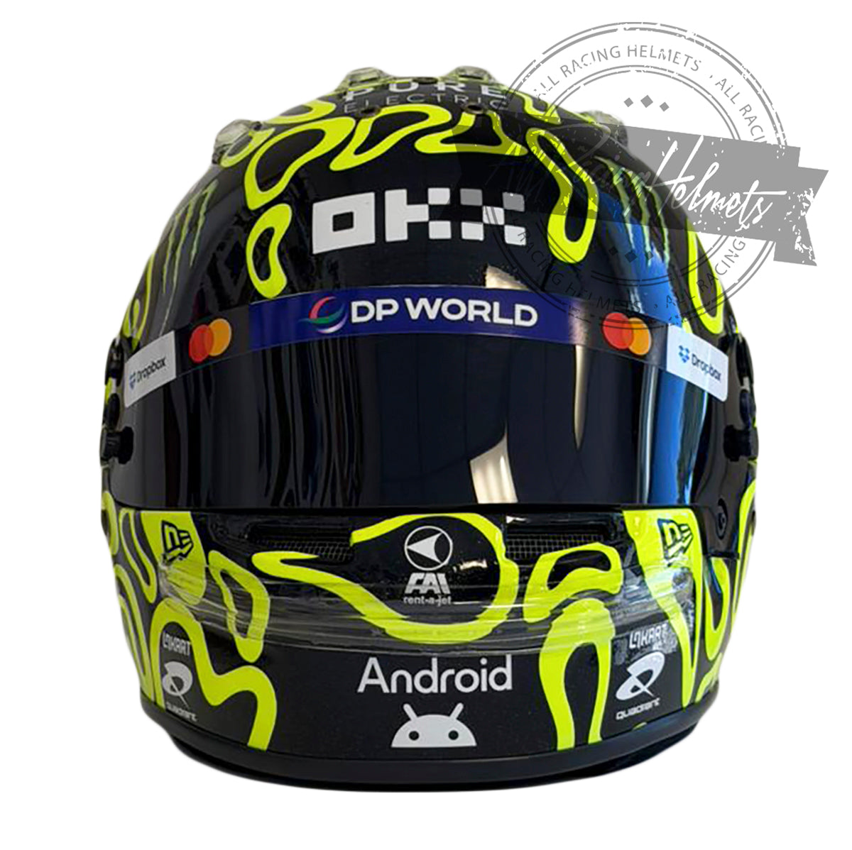 Lando Norris 2025 Bahrain GP F1 Replica Helmet 1:1 Scale