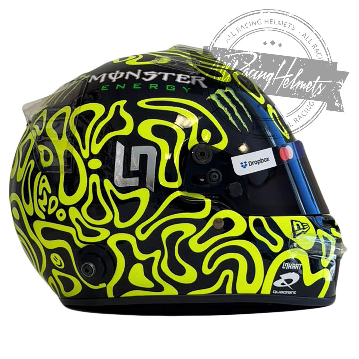 Lando Norris 2025 Bahrain GP F1 Replica Helmet 1:1 Scale