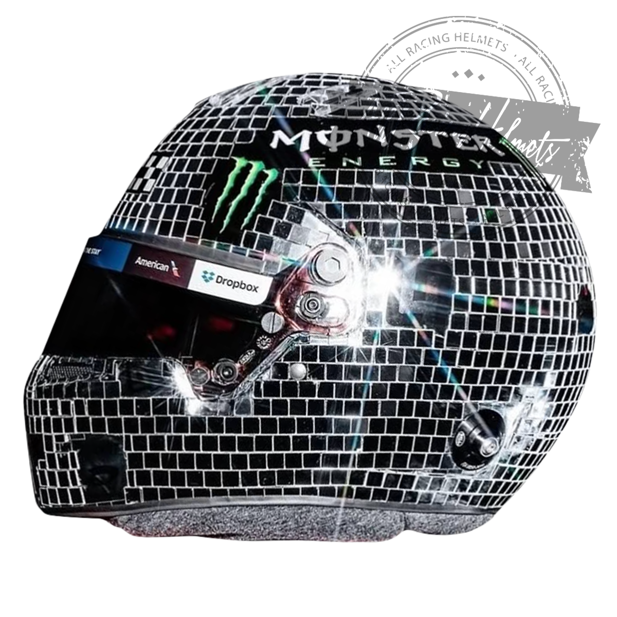 【Shiii】 NORRIS Lando Norris 2025 Miami GP F1 Replica Helmet Scale 1:1 – All