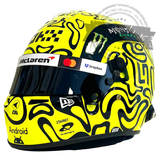 Lando Norris 2025 F1 Replica Helmet Scale 1:1