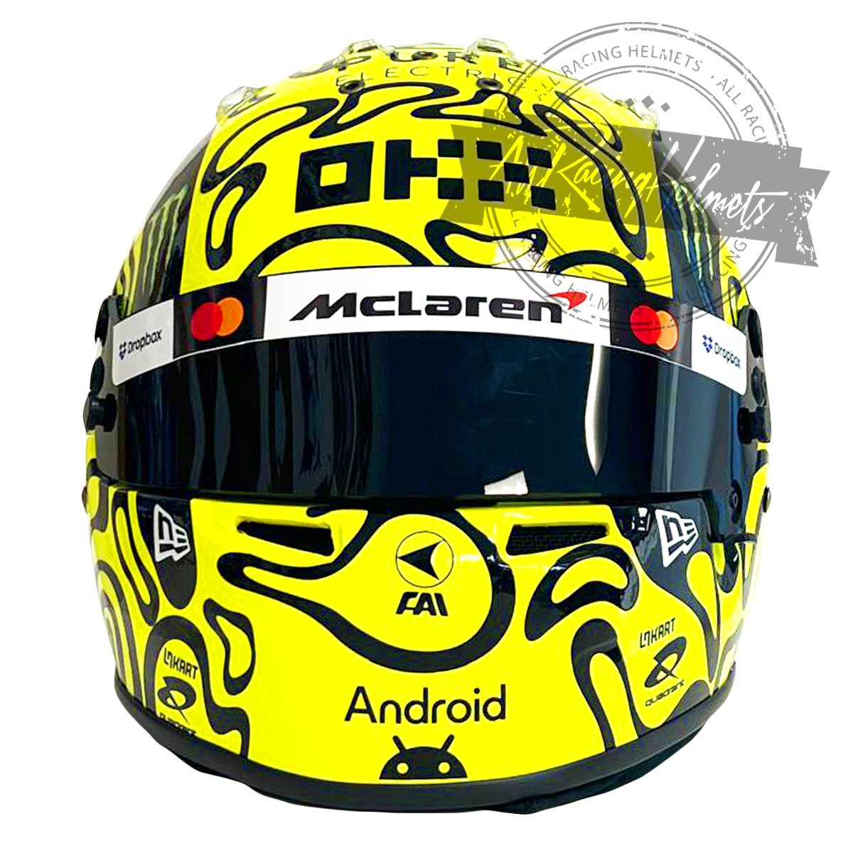 Lando Norris 2025 F1 Replica Helmet 1:1 Scale