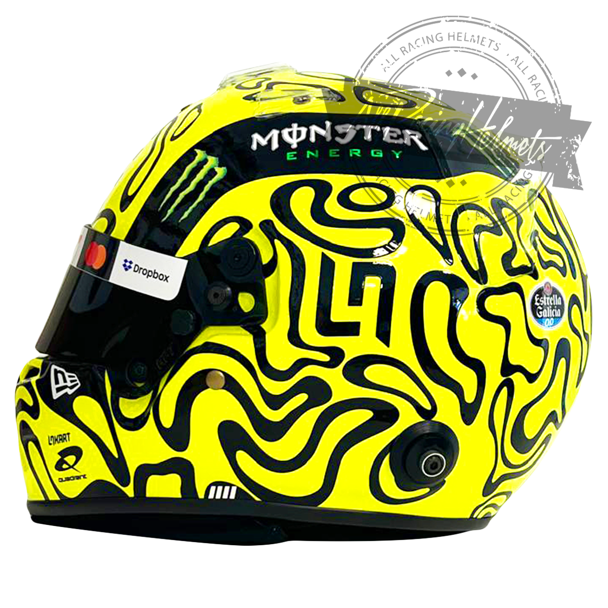 Lando Norris 2025 F1 Replica Helmet 1:1 Scale