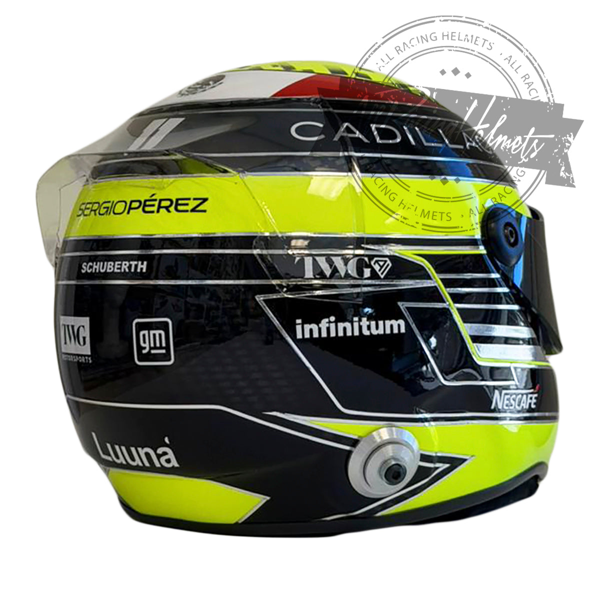 Sergio Perez 2026 F1 Replica Helmet 1:1 Scale