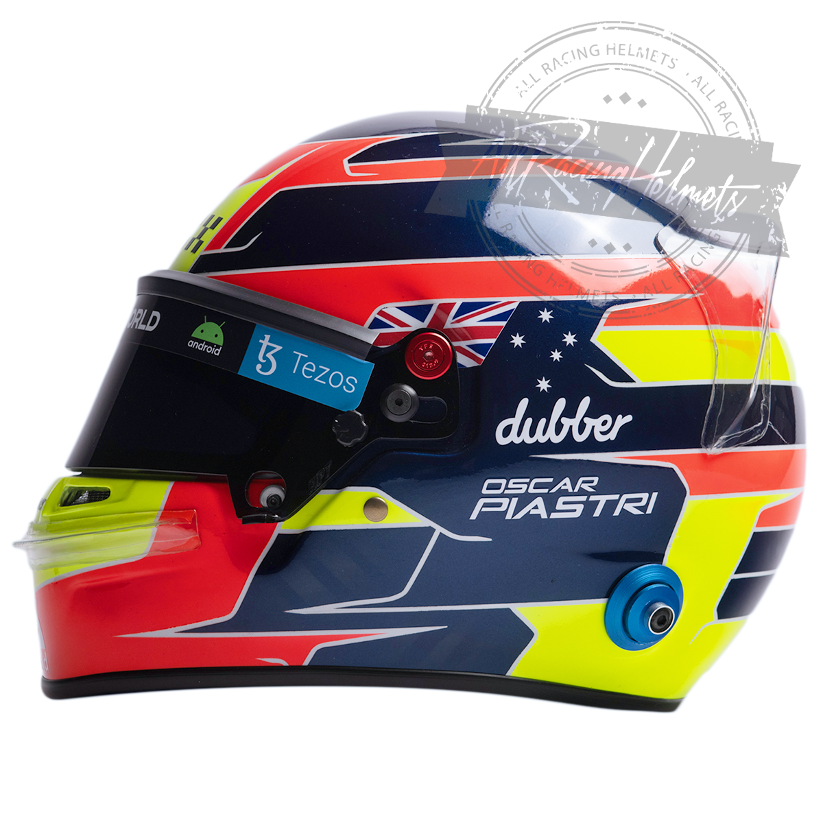 Oscar Piastri 2023 F1 Replica Helmet 1:1 Scale
