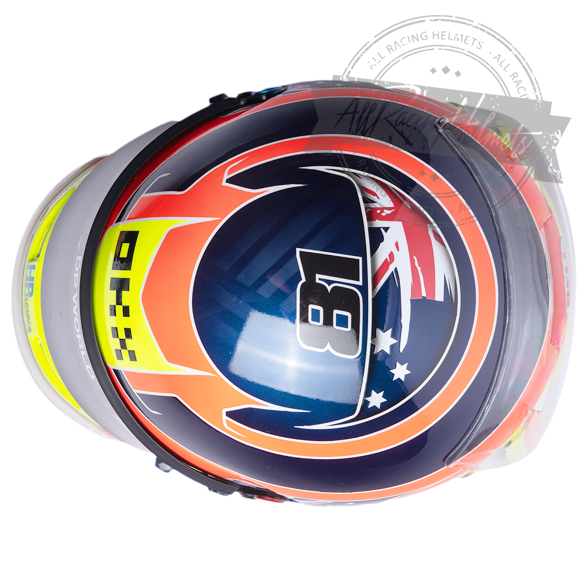 Oscar Piastri 2023 F1 Replica Helmet 1:1 Scale