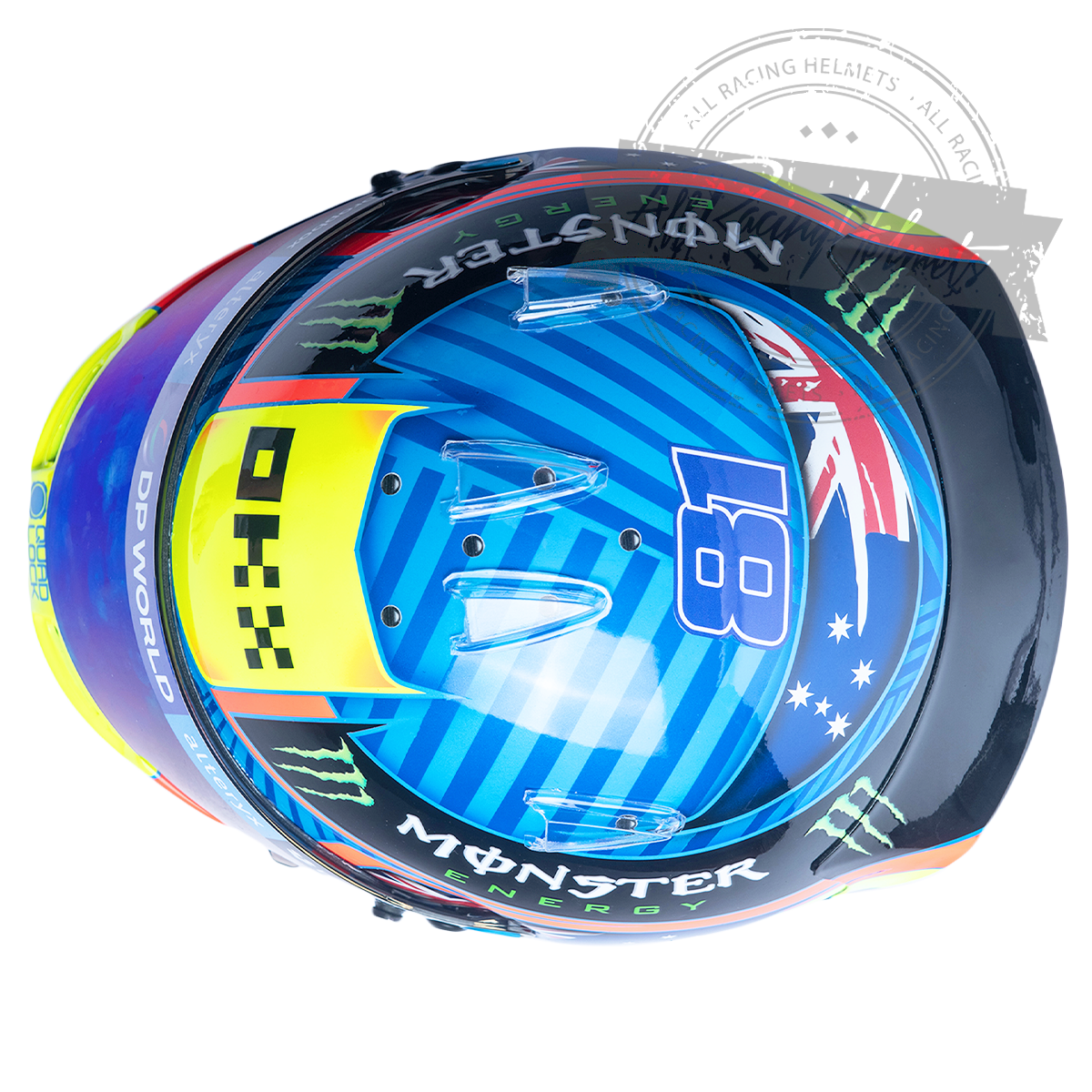 Oscar Piastri 2024 F1 Replica Helmet 1:1 Scale
