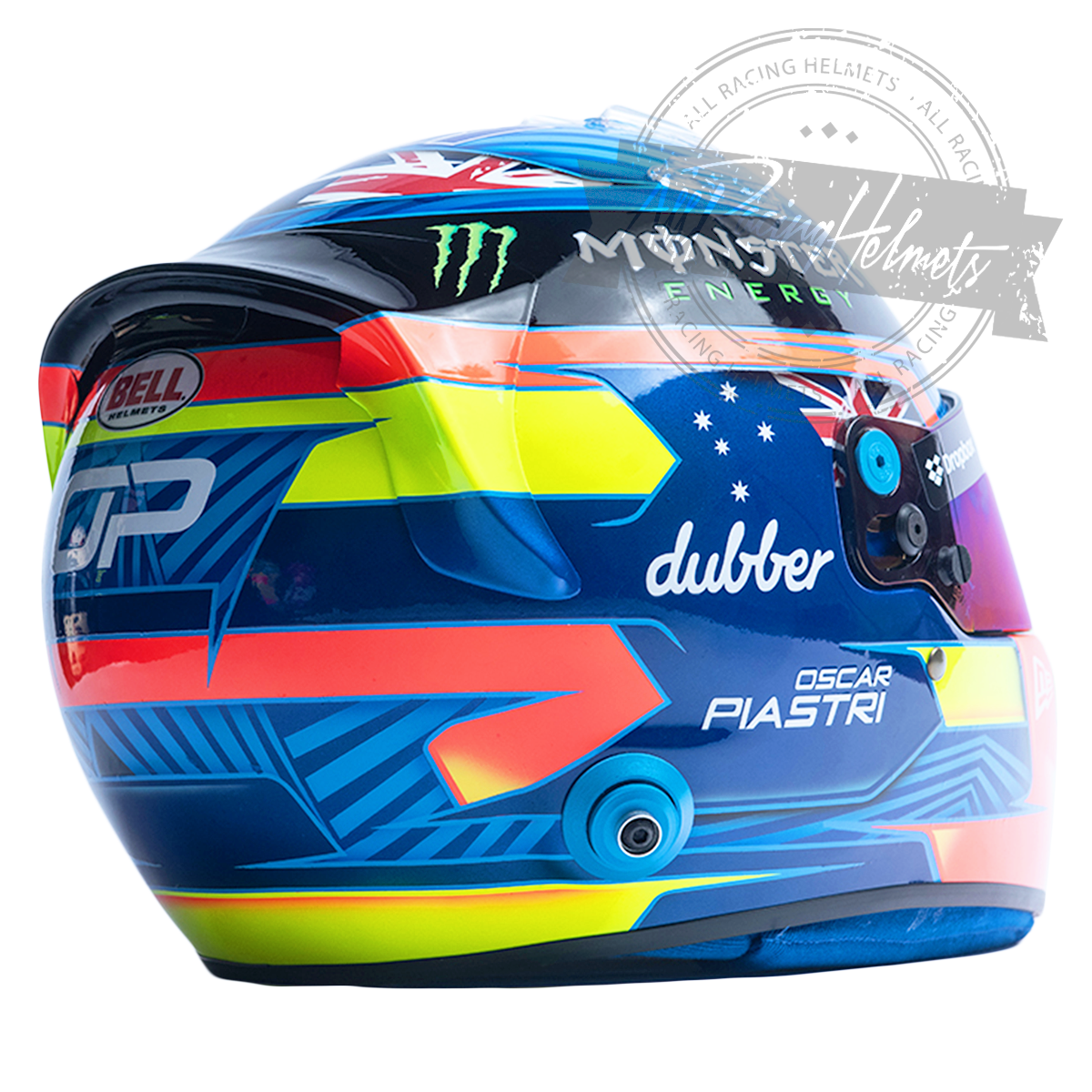 Oscar Piastri 2024 F1 Replica Helmet 1:1 Scale