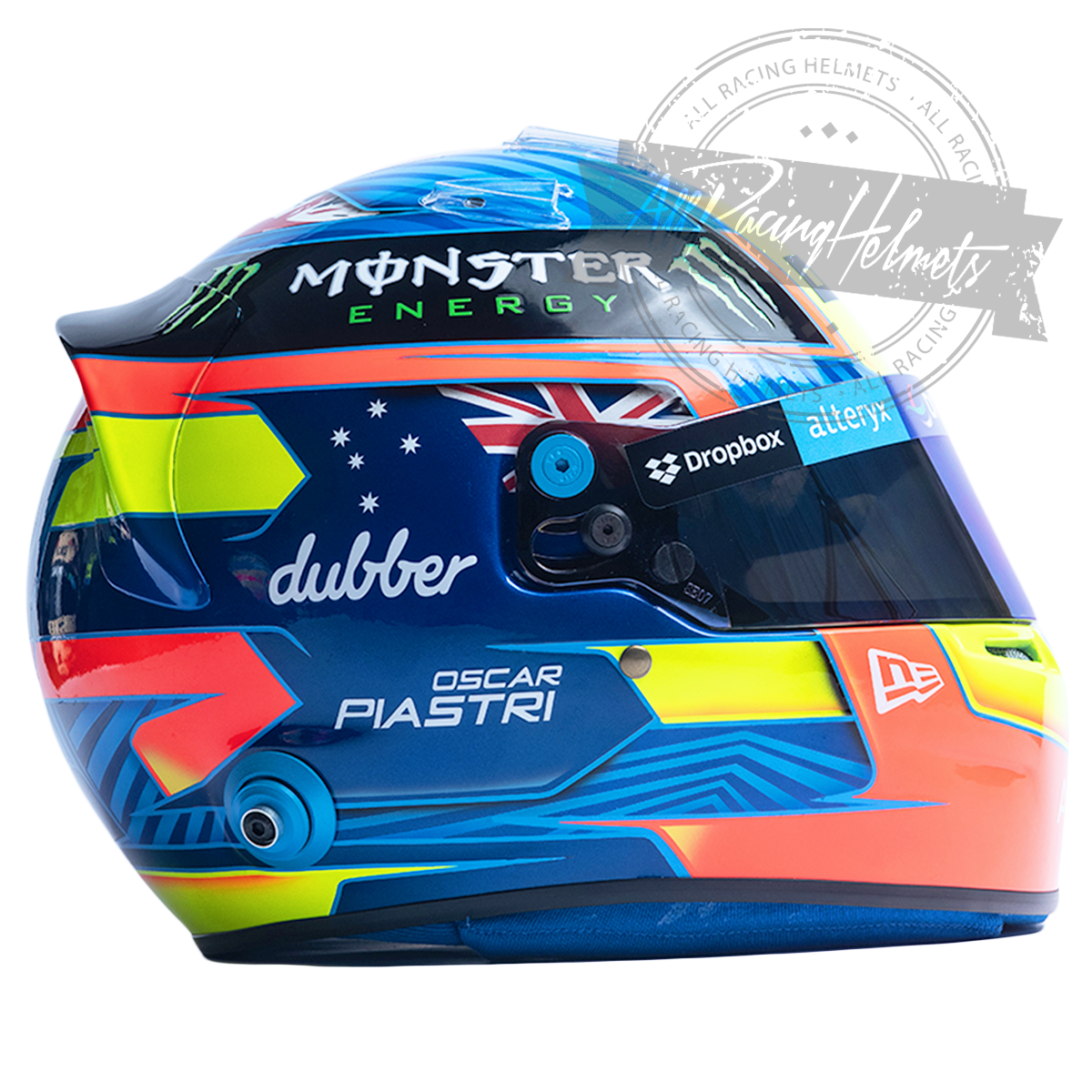 Oscar Piastri 2024 F1 Replica Helmet 1:1 Scale