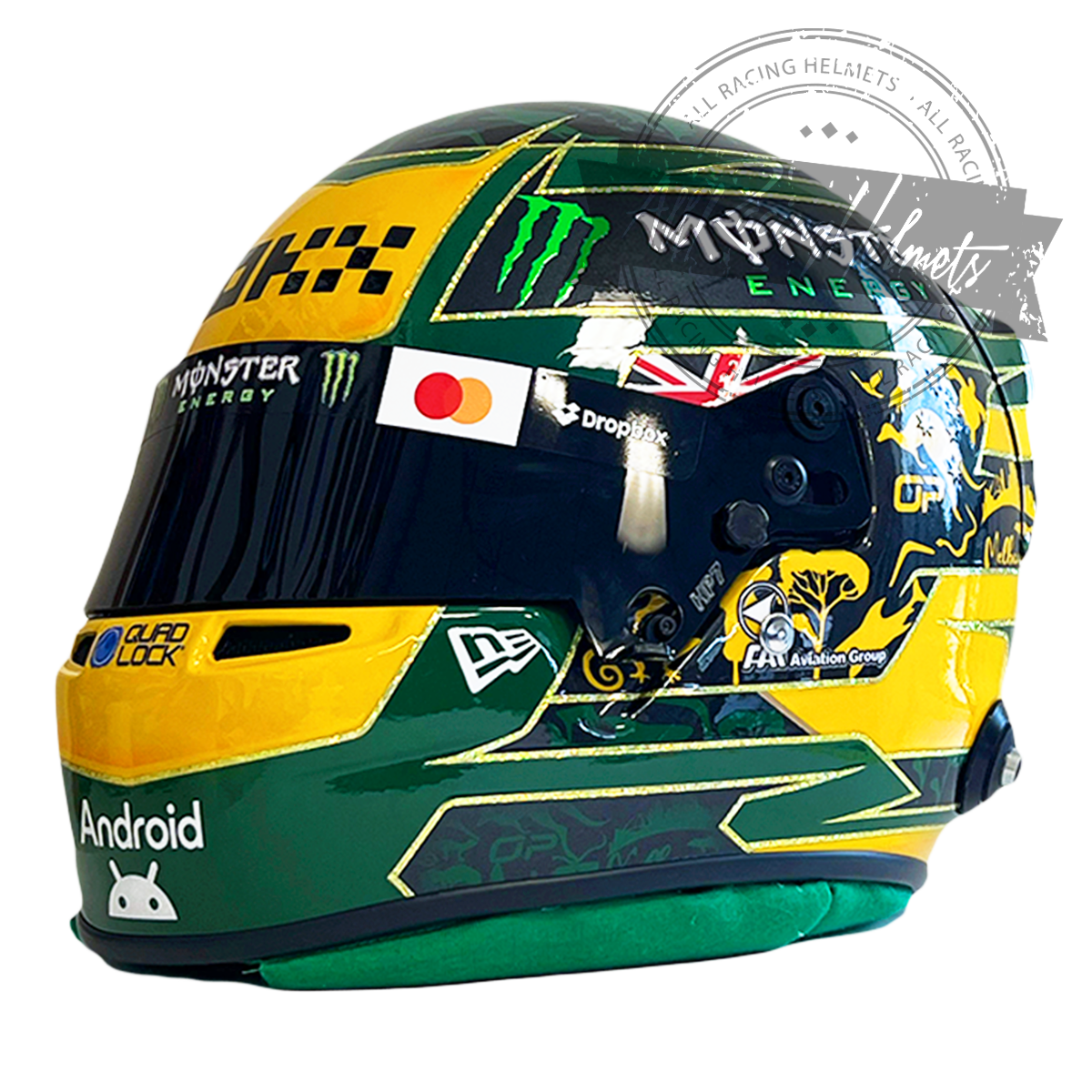 Oscar Piastri 2025 Australian GP F1 Replica Helmet 1:1 Scale