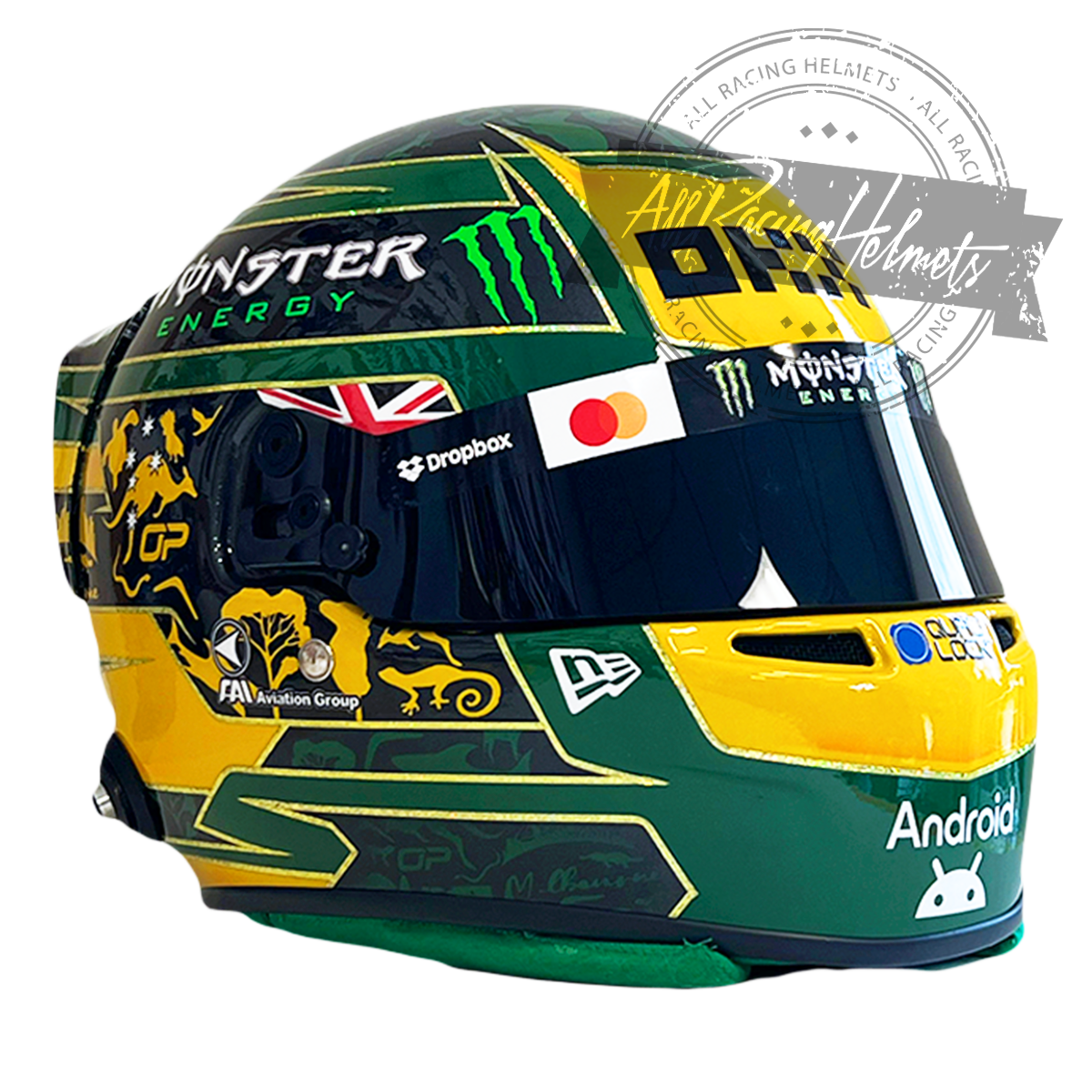 Oscar Piastri 2025 Australian GP F1 Replica Helmet 1:1 Scale