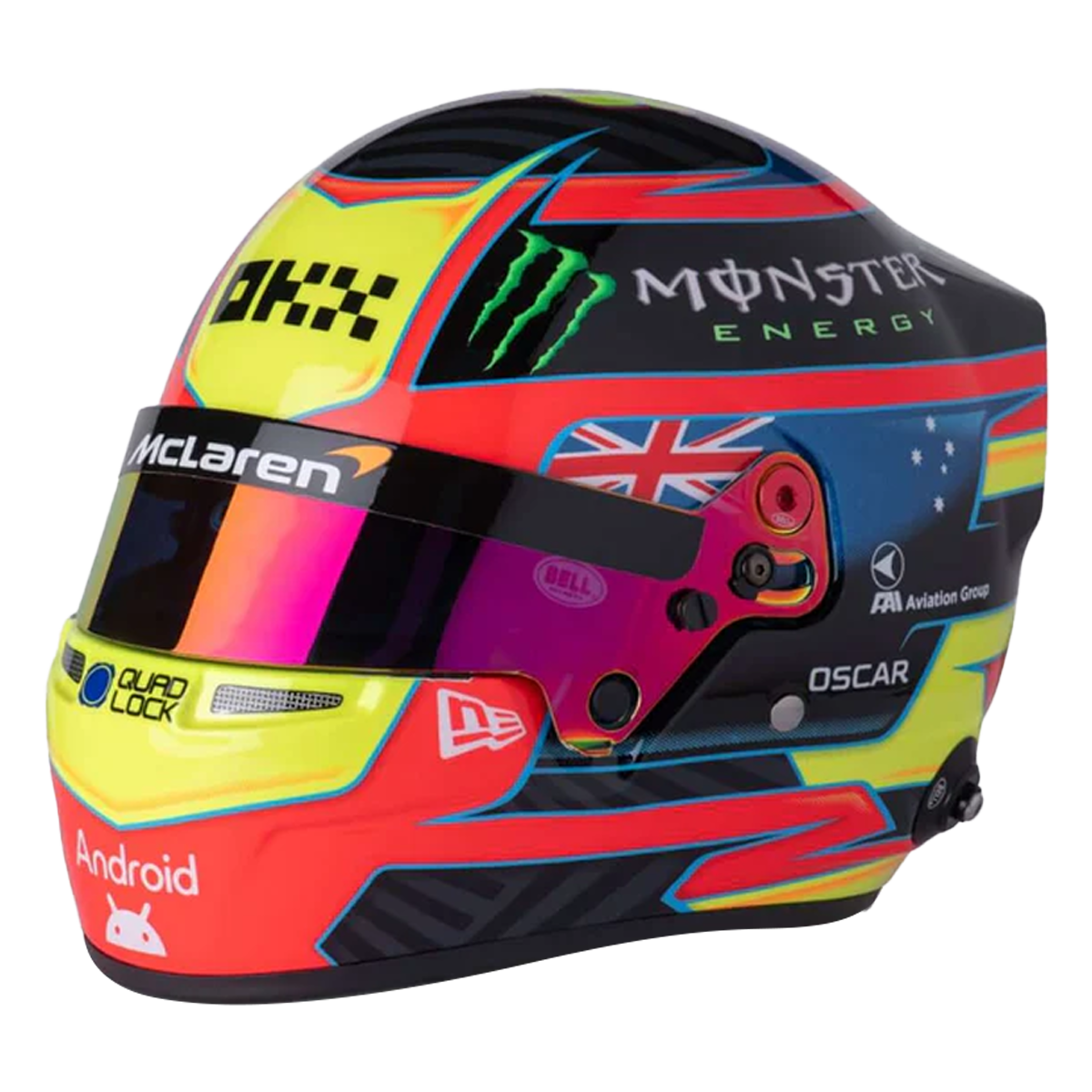 Oscar Piastri 2025 F1 Replica Helmet 1:1 Scale