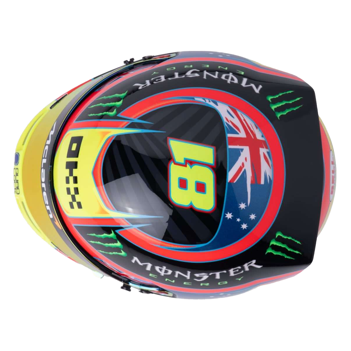 Oscar Piastri 2025 F1 Replica Helmet 1:1 Scale