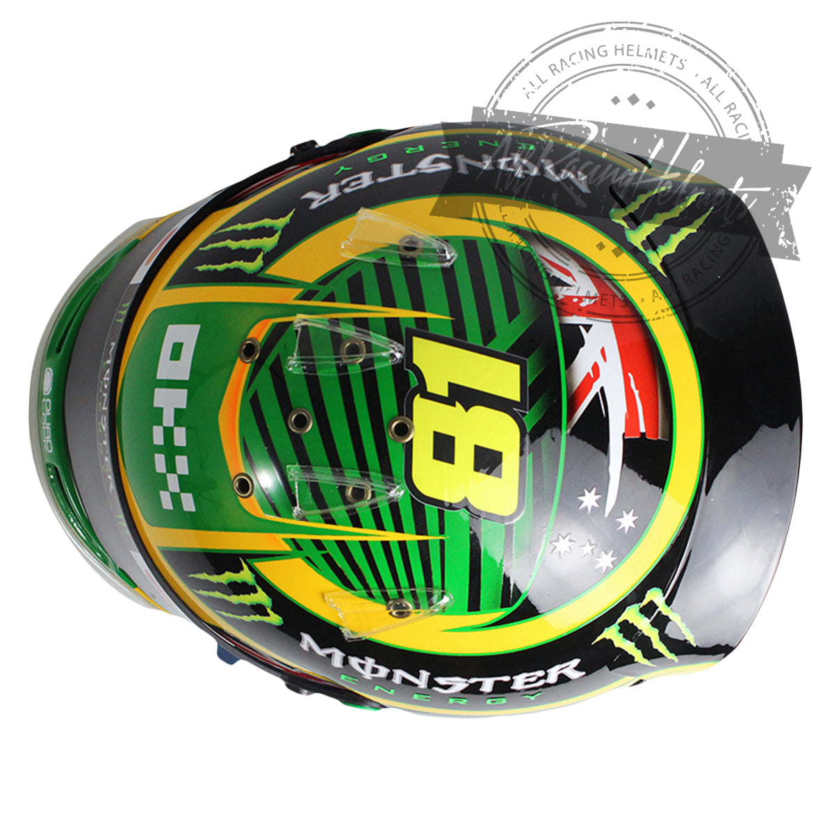 agv pista gp helmet australia Oscar Piastri 2026 F1 Australian GP Replica Helmet | Full Scale 1:1