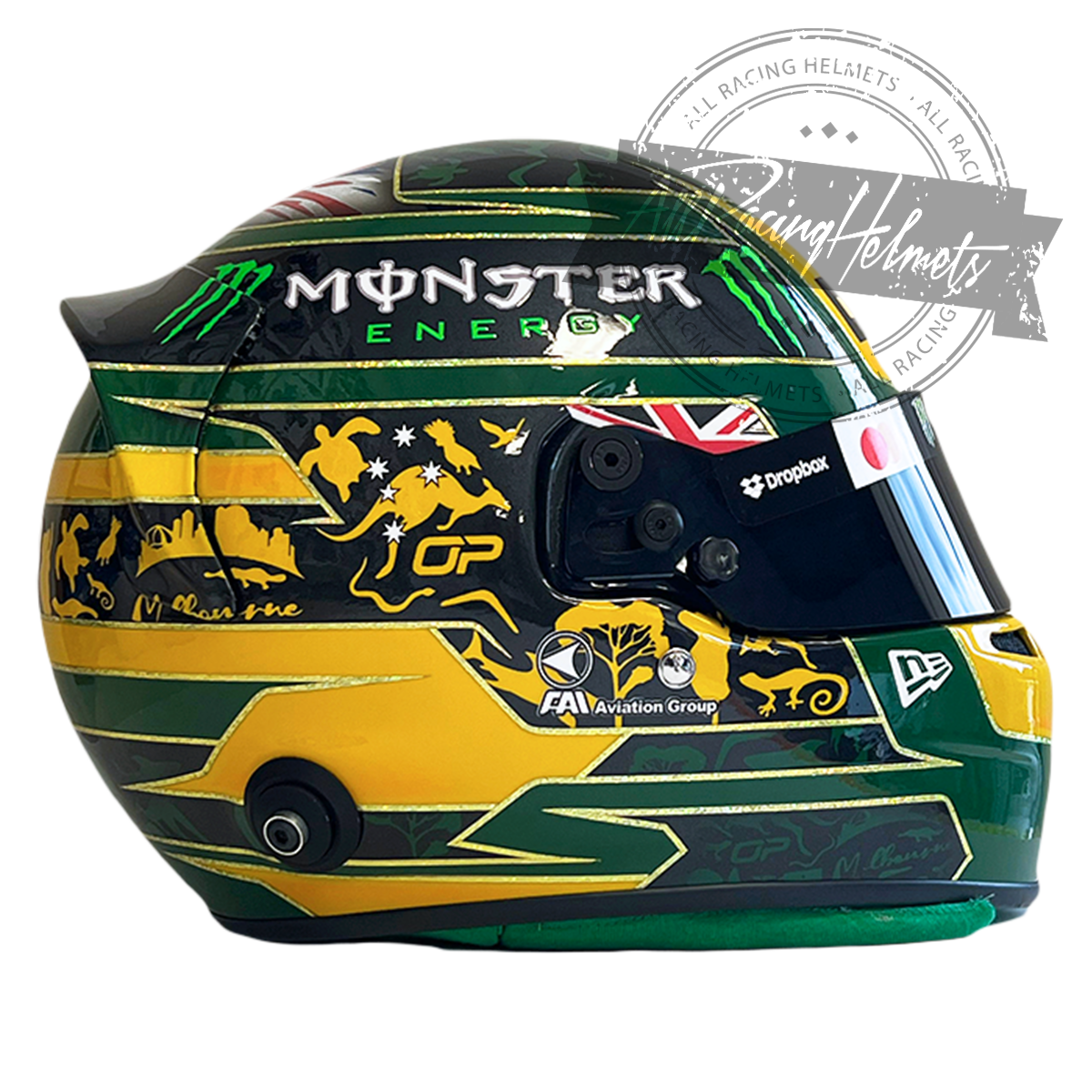Oscar Piastri 2025 Australian GP F1 Replica Helmet 1:1 Scale