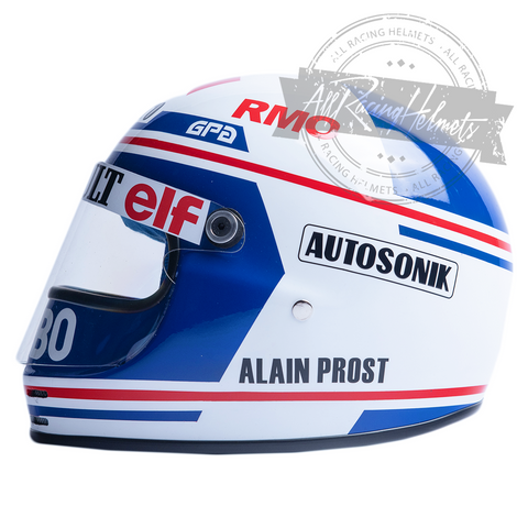 Alain Prost 1983 F1 Replica Helmet Scale 1:1