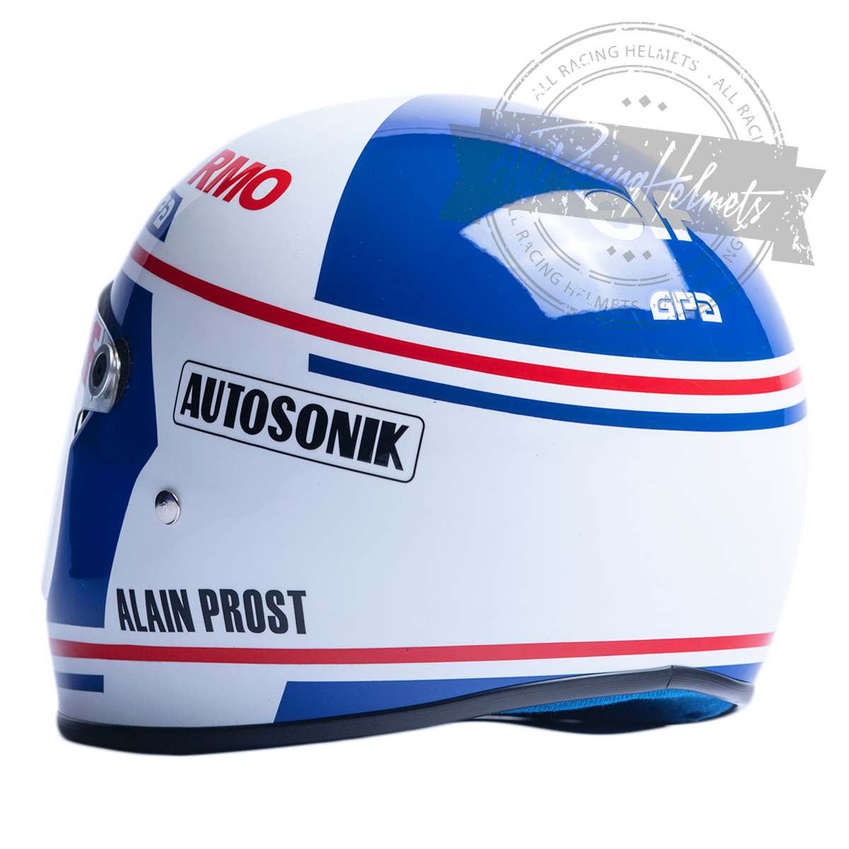 Alain Prost 1983 F1 Replica Helmet 1:1 Scale