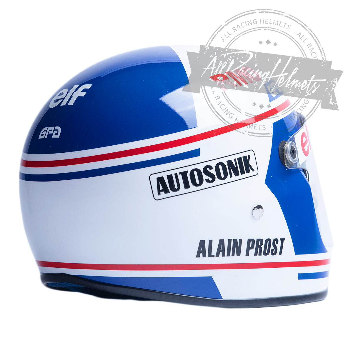 Alain Prost 1983 F1 Replica Helmet 1:1 Scale