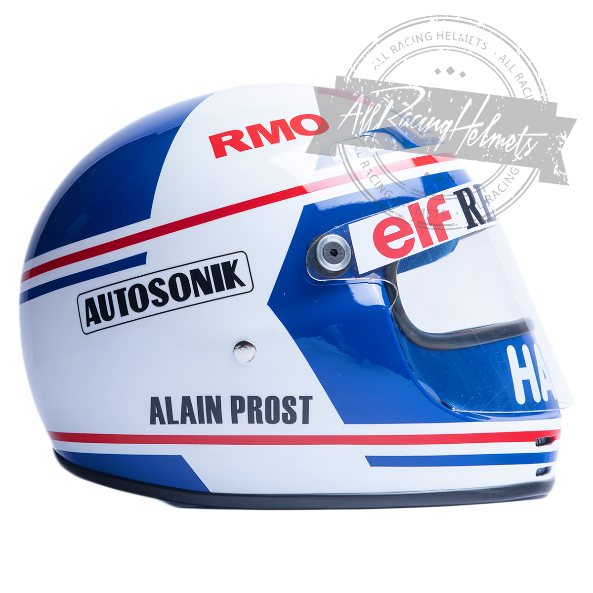 Alain Prost 1983 F1 Replica Helmet 1:1 Scale