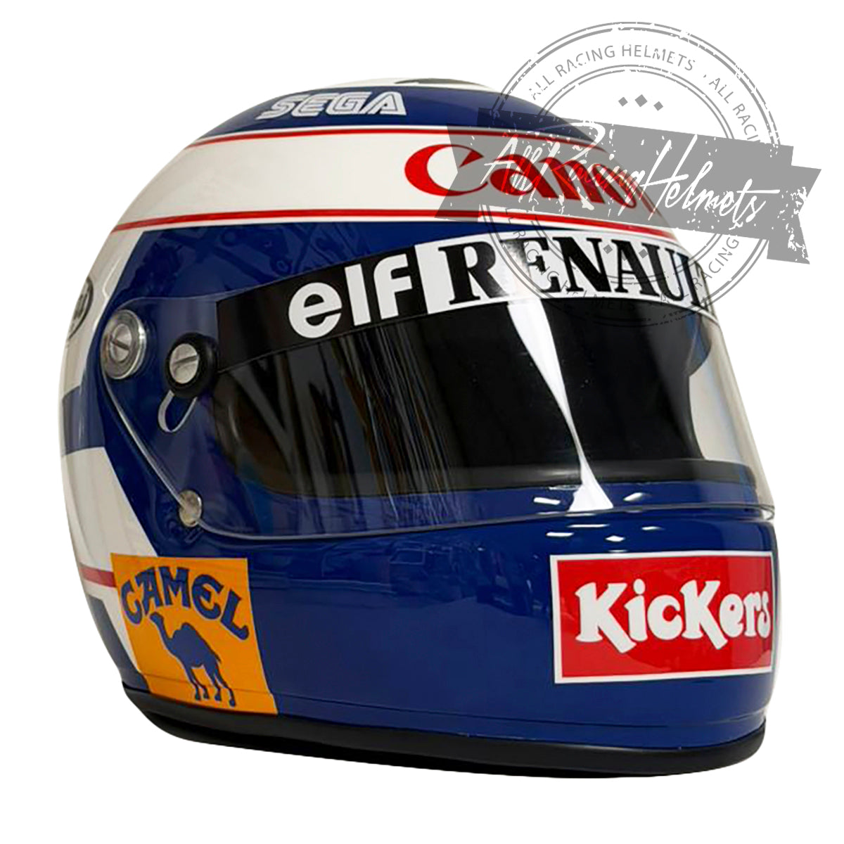 Casque Réplique F1 Alain Prost 1993 Échelle 1:1