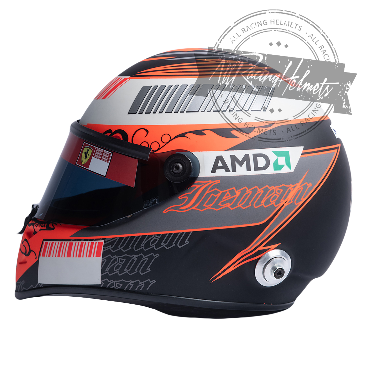 Kimi Raikkonen 2008 F1 Replica Helmet 1:1 Scale