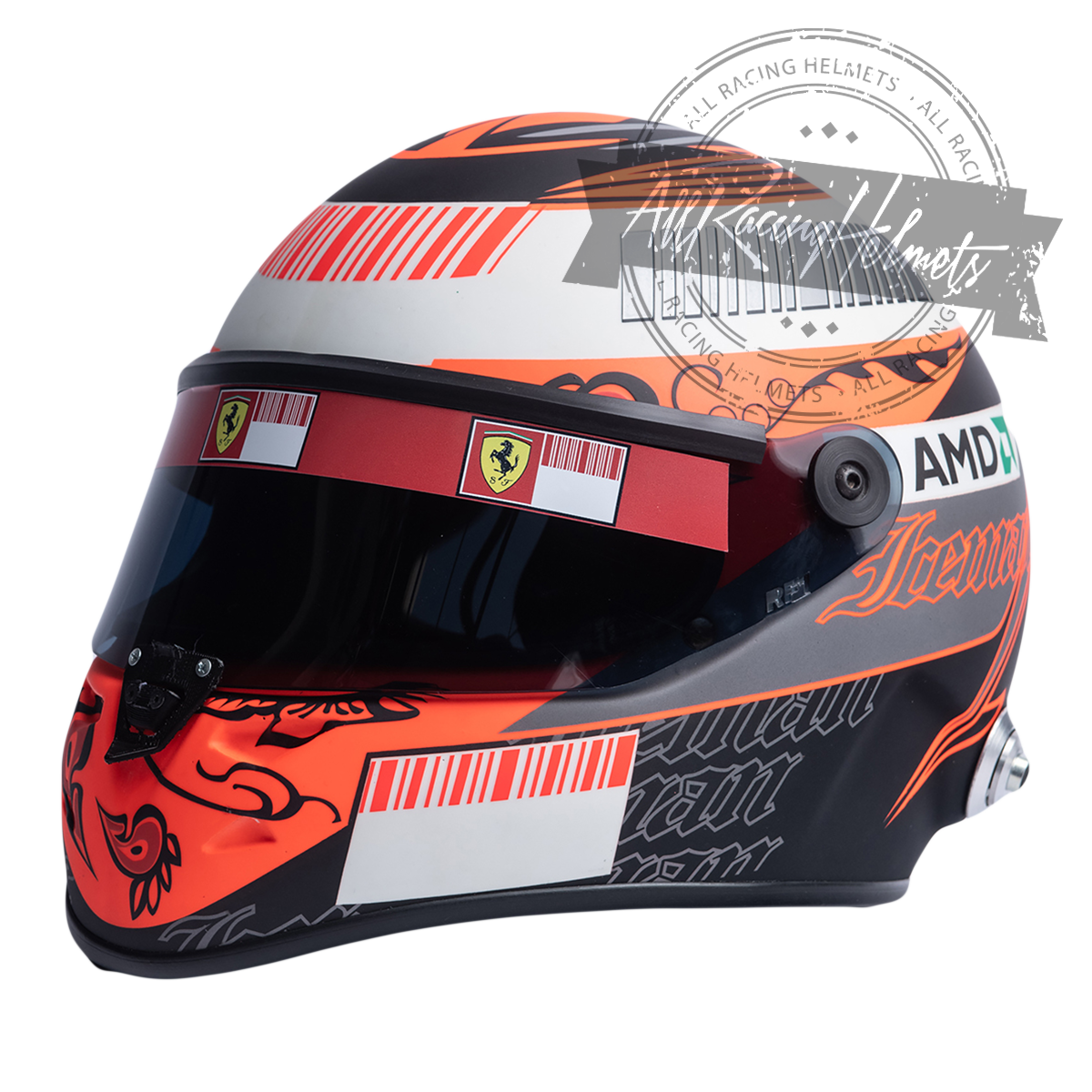 Kimi Raikkonen 2008 F1 Replica Helmet 1:1 Scale