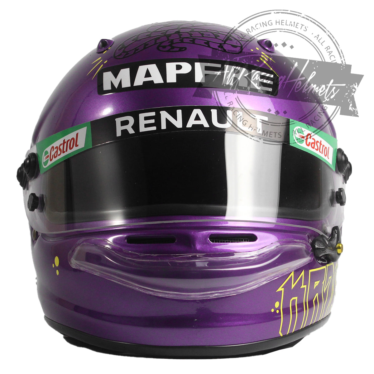 Daniel Ricciardo's Kobe Bryant Tribute 2020 F1 Replica Helmet 1:1 Scale