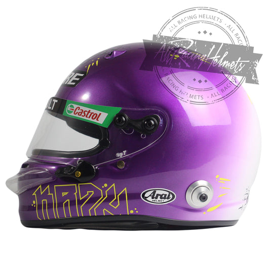 Casque réplique 1:1 Daniel Ricciardo en hommage à Kobe Bryant, F1 2020