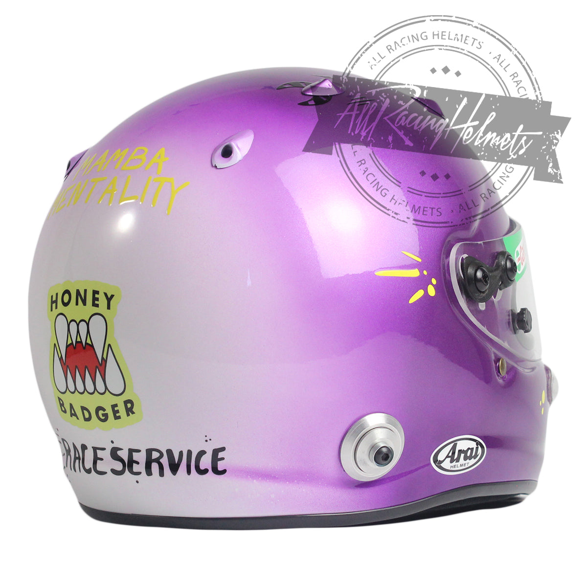 Daniel Ricciardo's Kobe Bryant Tribute 2020 F1 Replica Helmet 1:1 Scale