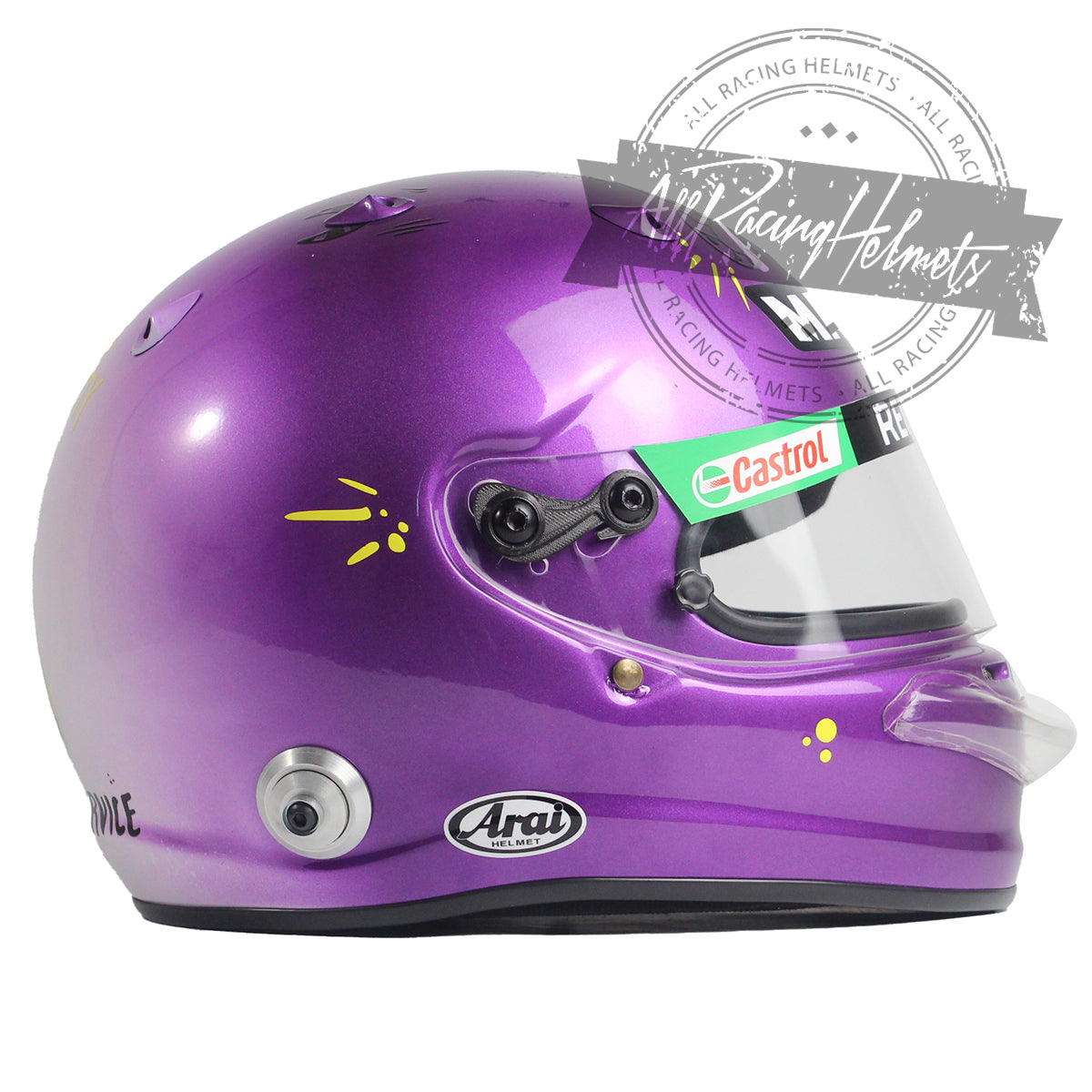 Daniel Ricciardo's Kobe Bryant Tribute 2020 F1 Replica Helmet | Full Scale 1:1